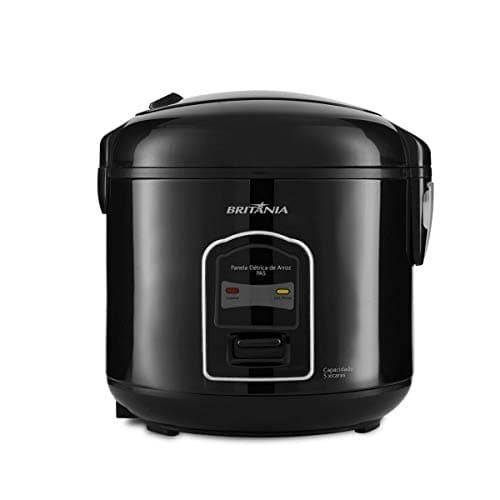 Britânia Panela Arroz, Pa5 Prime, 400w, Preto, 220v, 5 Cups