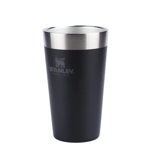 Copo Térmico de Cerveja Stanley Matte Black Preto | 473ML