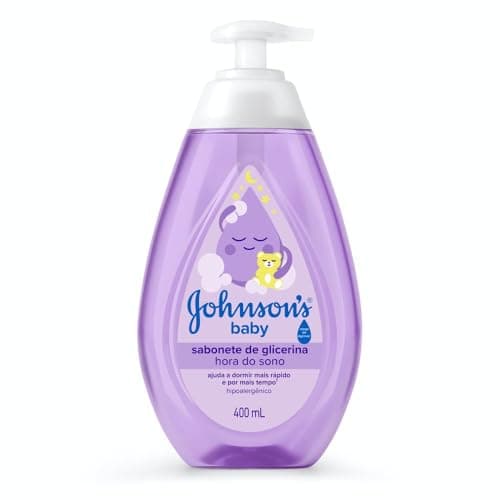 Sabonete Líquido Johnson's Baby Hora do Sono, Lavanda, 400ml
