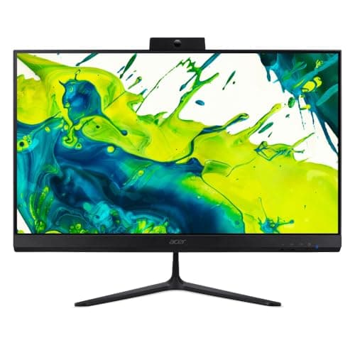 Computador Acer All In One C24-2YE13U5UNL-BR11 Intel Core i5-1334U de 13ª geração,16GB RAM 512 GB SSD, 23,8”, Full HD 120HZ, Webcam, Windows 11