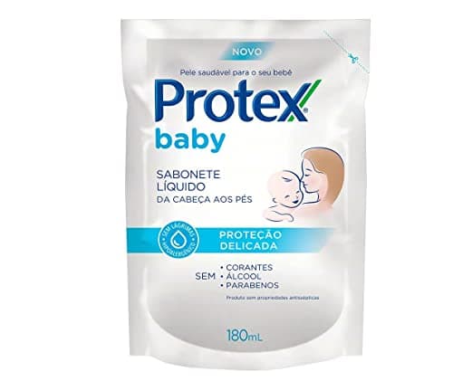Protex Baby Delicate Care Sabonete Líquido Infantil Refil, 180ml