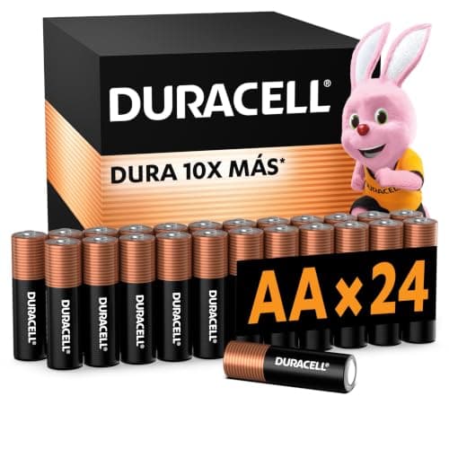 Duracell Pilhas Alcalinas AA Pequena Pack 24 Unidades