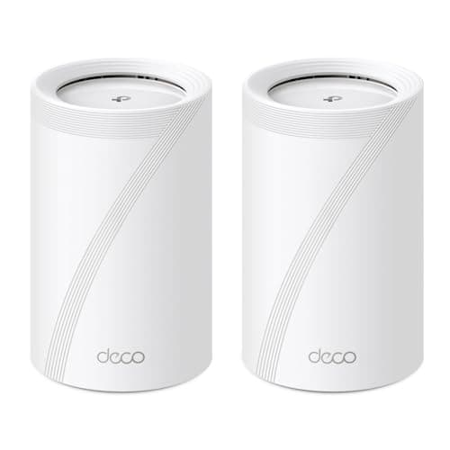 TP-Link Deco BE65 (2 un.) Roteador Mesh Wi-Fi 7 BE11000 Tri-Band Cobertura de até 420 m² Mais de 200 Dispositivos 4