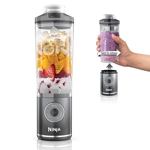 Liquidificador Portátil E Pessoal Ninja Blast Max E Twist & Go