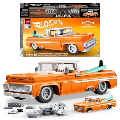 Mattel Brick Shop Elite Carrinha Chevy de 1962 Personalizada - 858 Peças