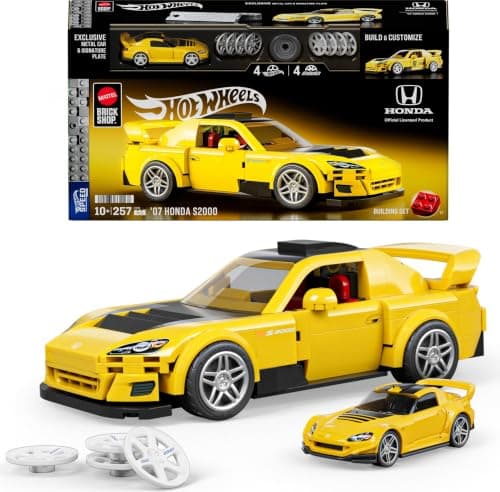 Mattel Brick Shop Hot Wheels Speed Honda 1