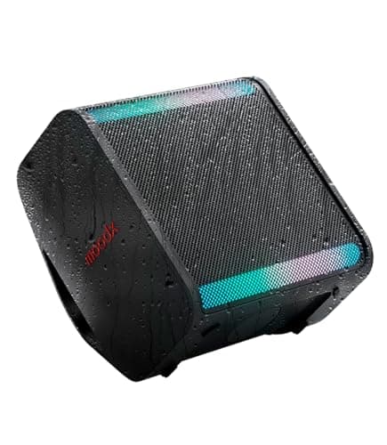 Caixa de Som LG XBOOM Stage 301 240W Bluetooth IPX4 bateria 12h Bass Boost luzes LED entrada óptica e USB