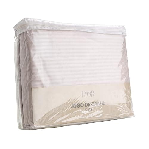 Lyor Jogo de Cama Queen Brisa Toque 200 Fios Microfibra Rosa